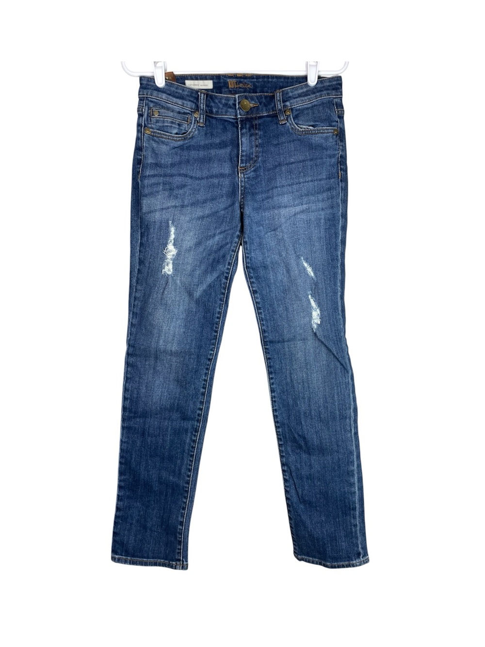 Kut from the Kloth Catherine Boyfriend Distressed Jeans Women’s Size 2